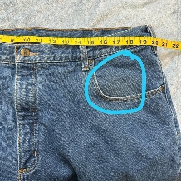 Carhartt Mens Lined Jeans size 42X30 - Picture 10 of 11